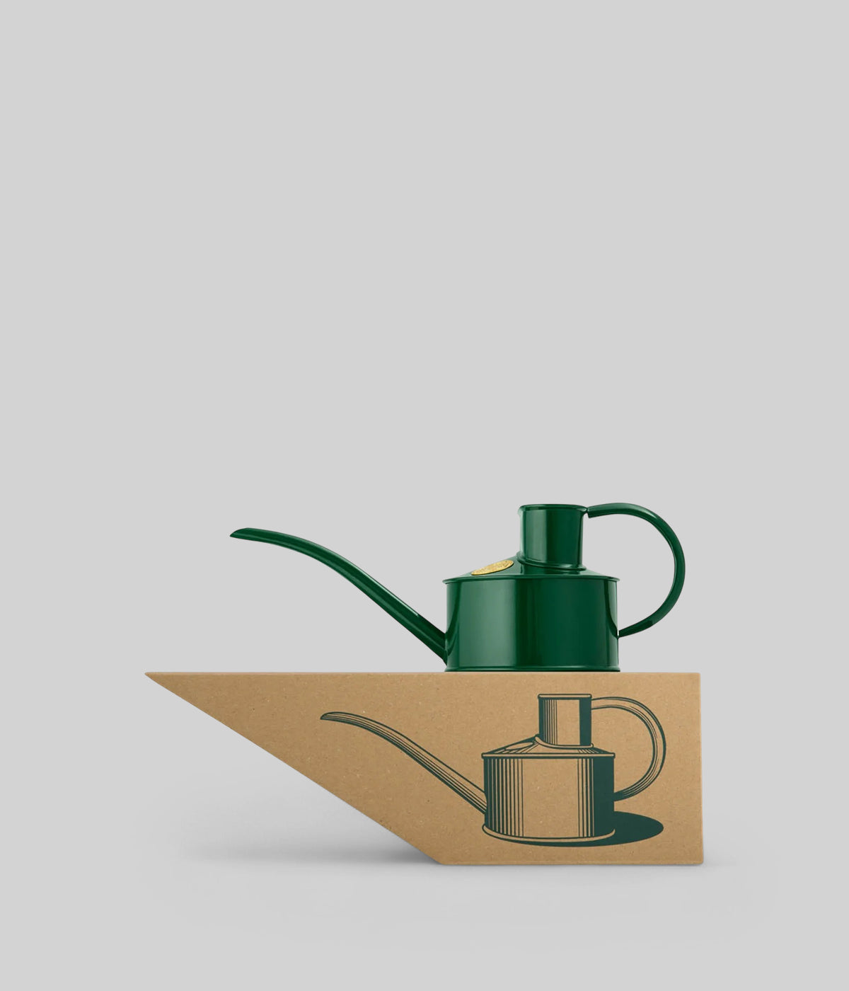 Durable green watering can ideal for gifting