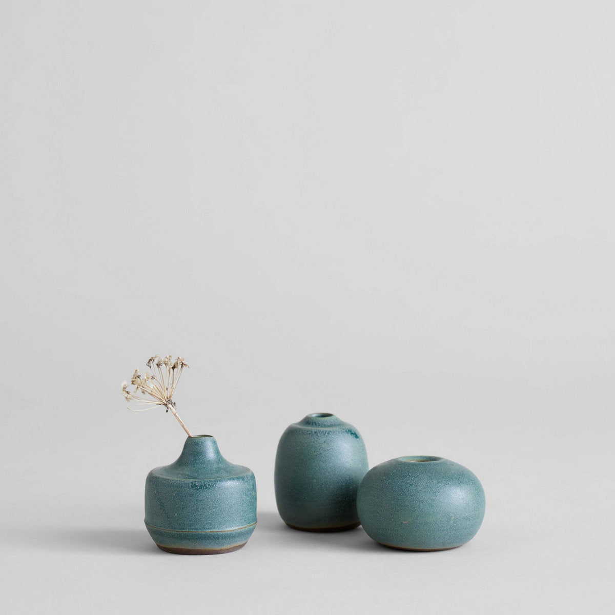 Stoneware Bud Vases, Set of 3 - Bloomist