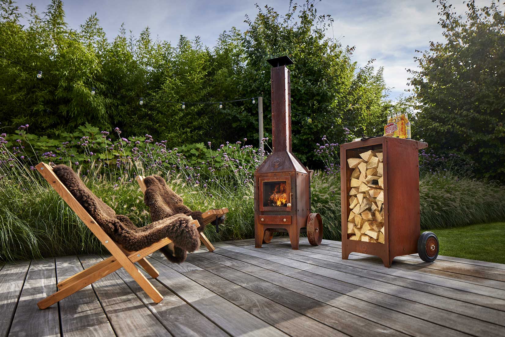 Portable Ker Mobile Wood Storage