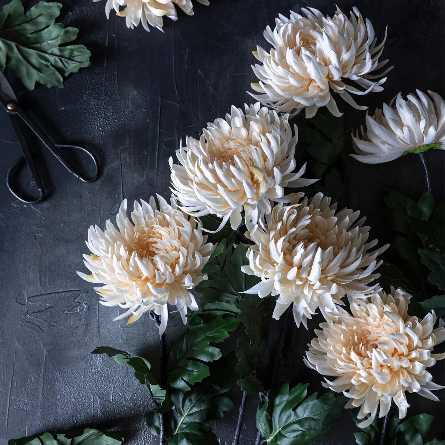 decorative faux chrysanthemum