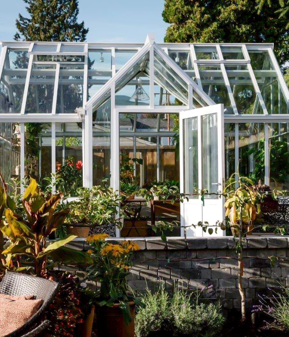 Insulated glasshouse