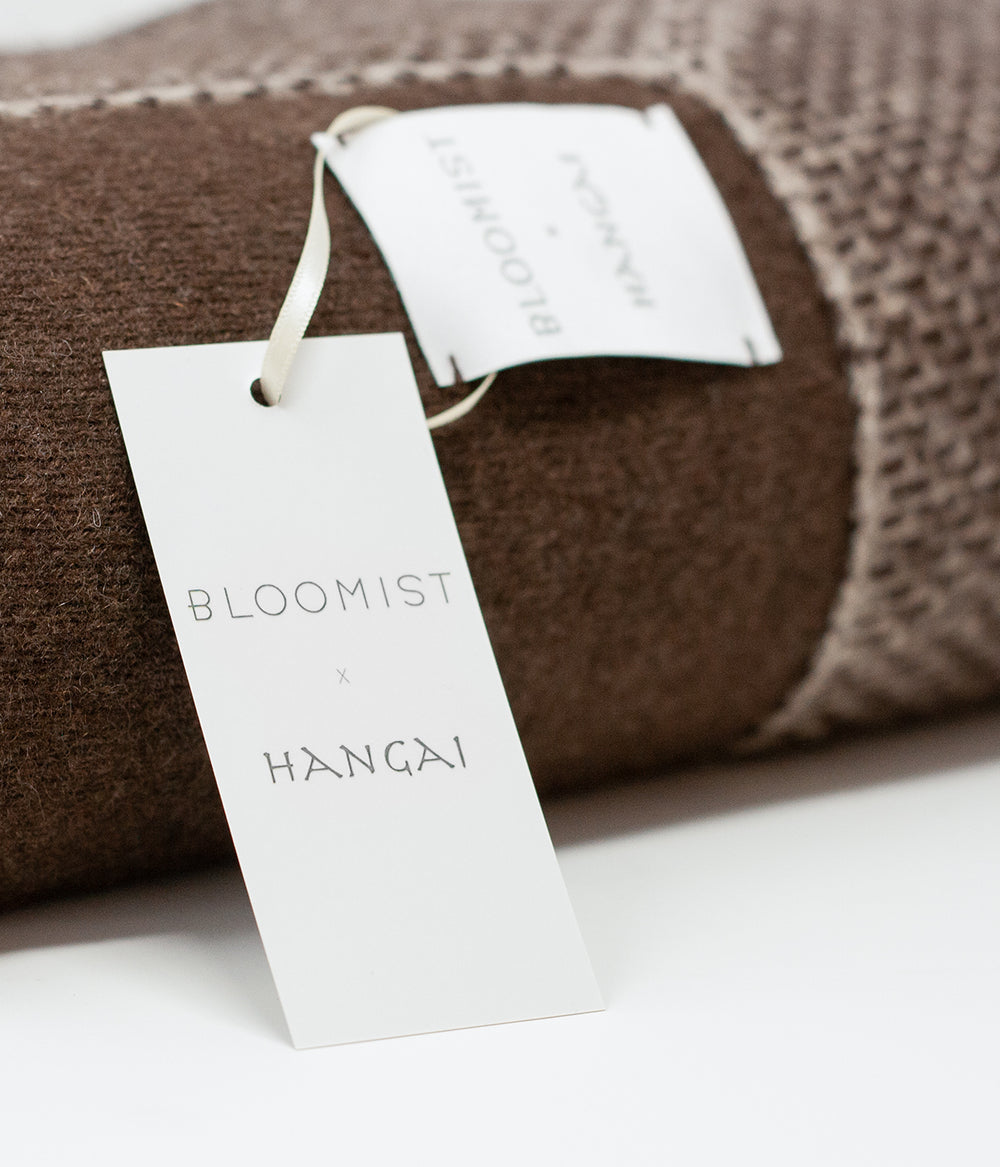 jersey knit blanket made from Mongolian yak down