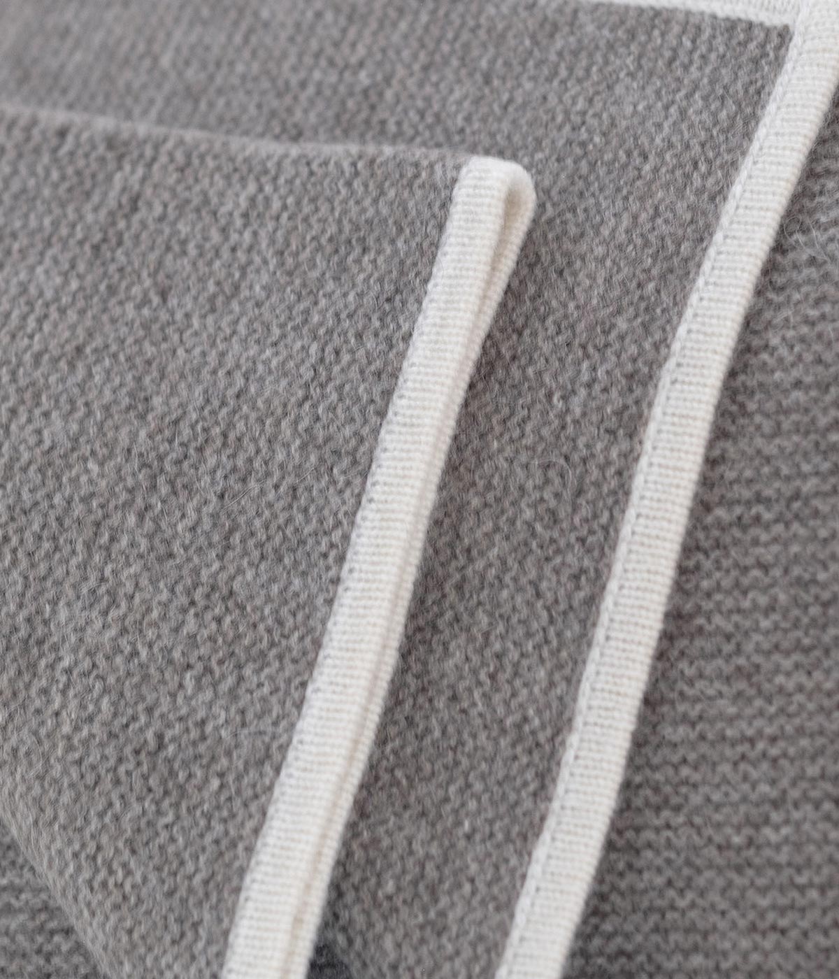 Cozy and hypoallergenic yak knit throw perfect as a blanket or decorative accent for any room