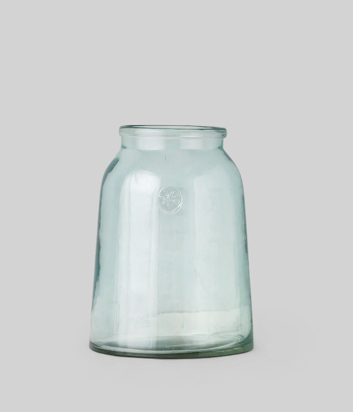 XL glass vase for rustic tablescapes and garden clippings