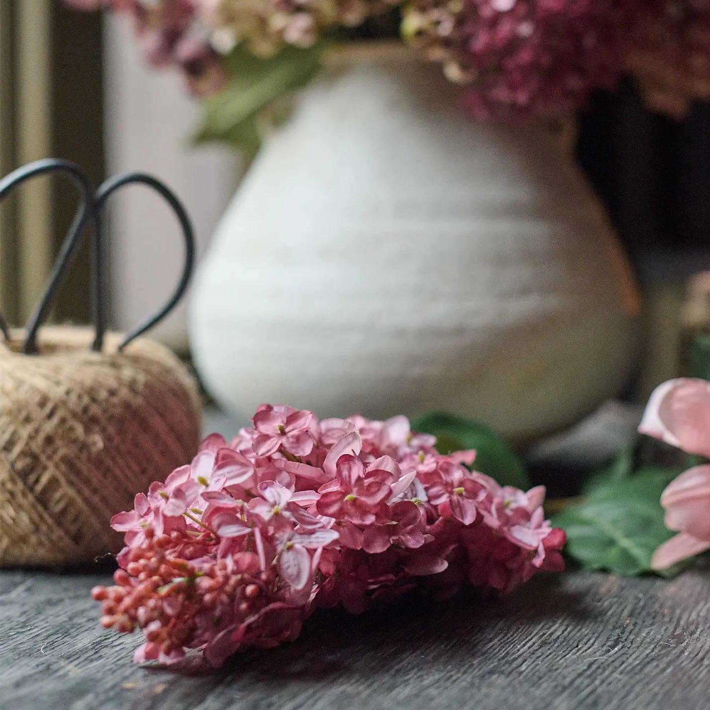 vibrant sunset hydrangea bunch