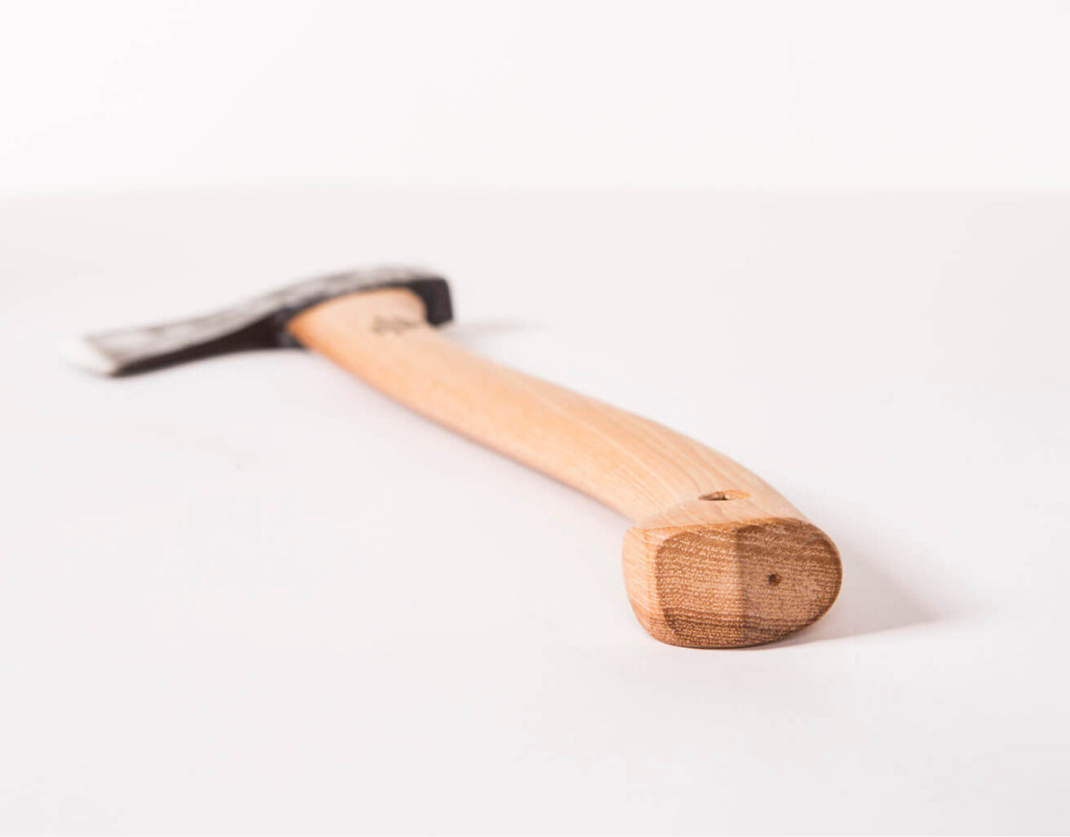 Portable Gransfors Bruk chopping axe with a strong ergonomic handle