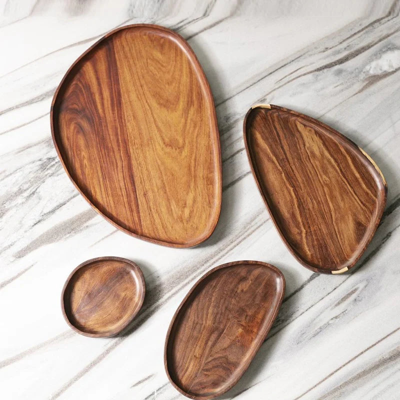 Small to large wooden trays perfect as stylish home accents