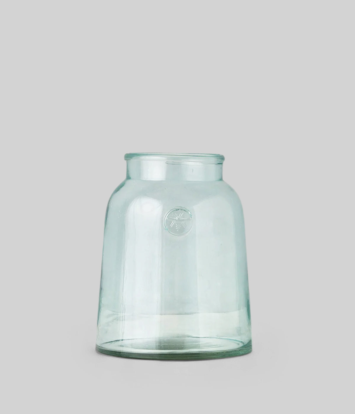 Large glass vase for flowers or everyday kitchen display