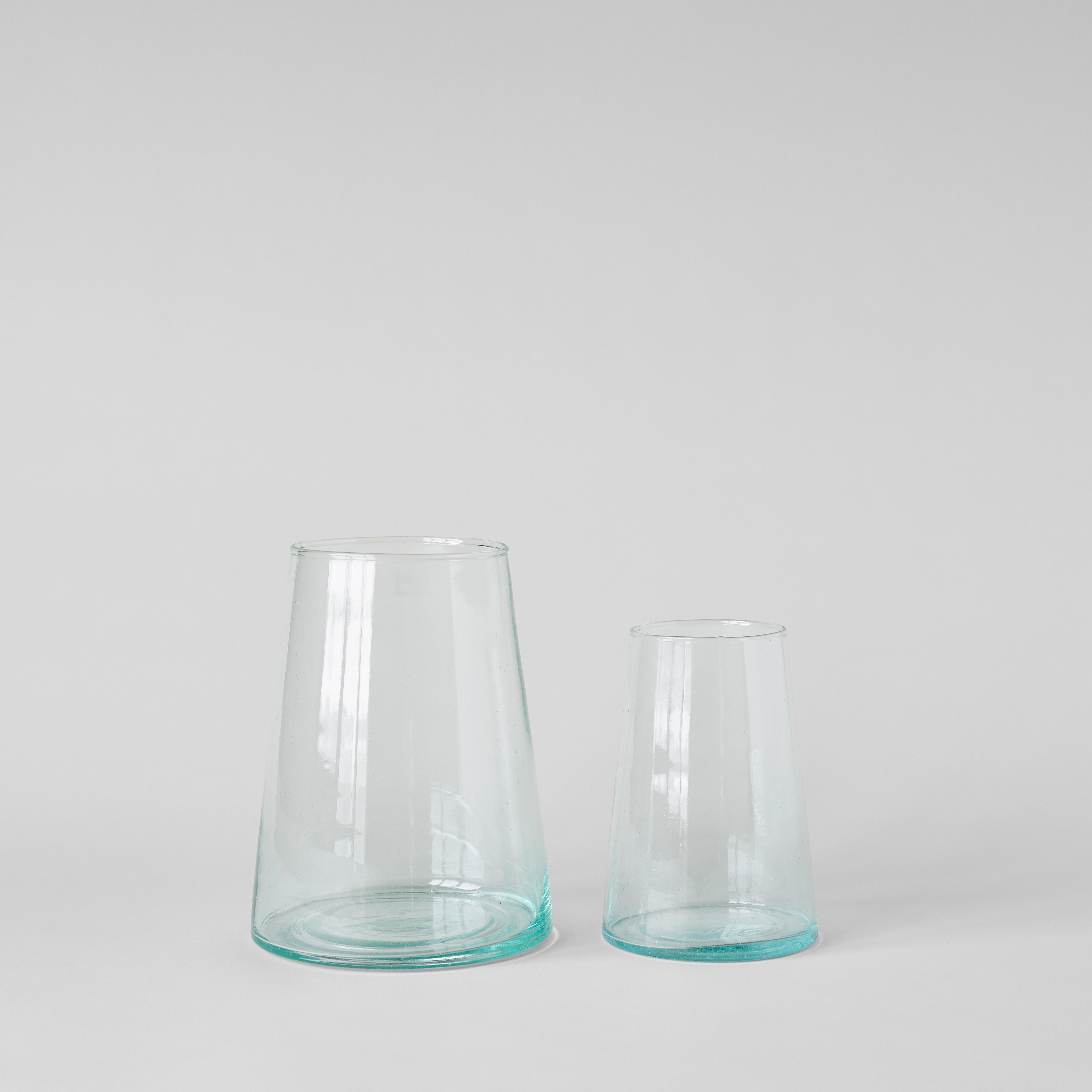 Recycled Glass Hurricane / Vase, Medium - Bloomist