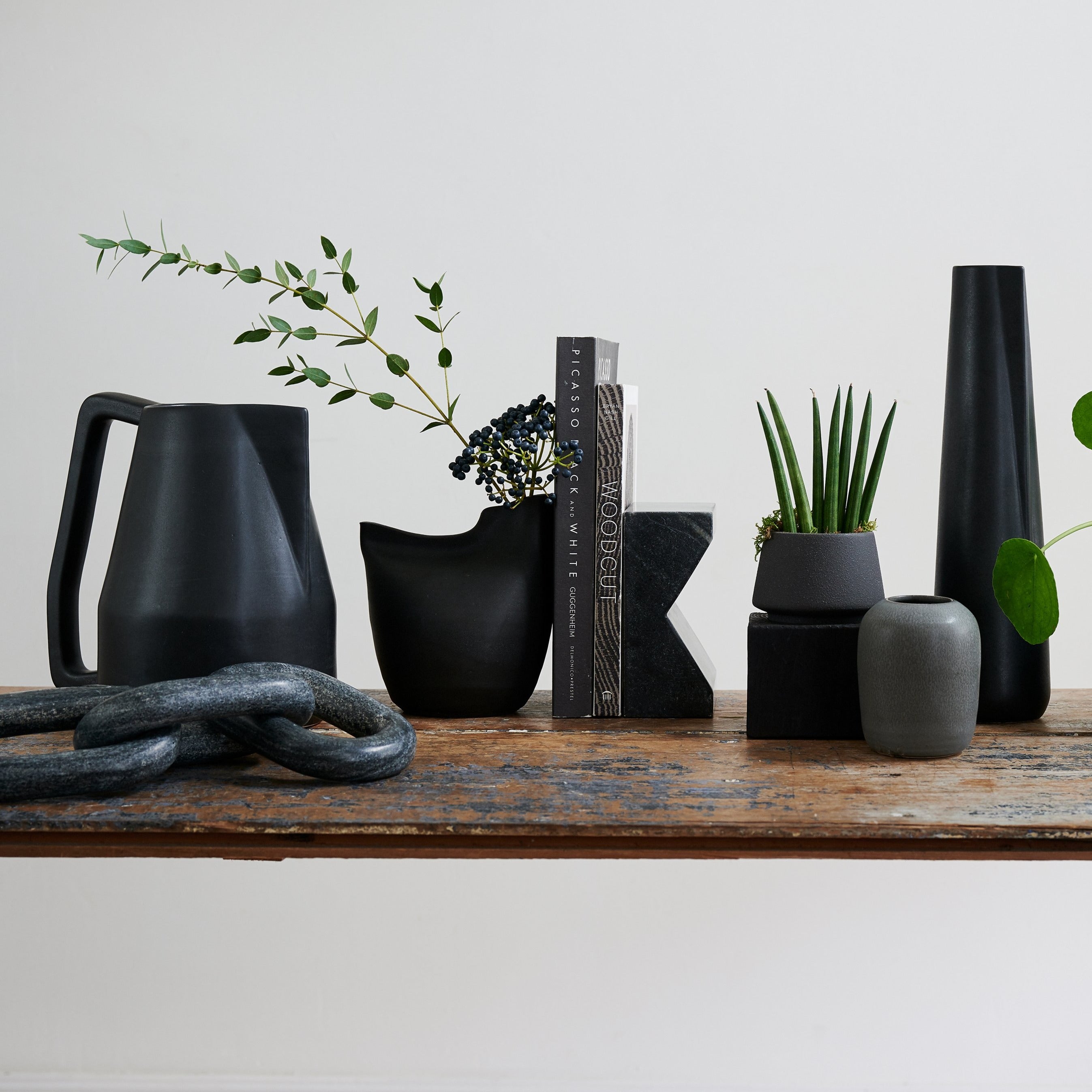 Bird Vase, Black - Bloomist