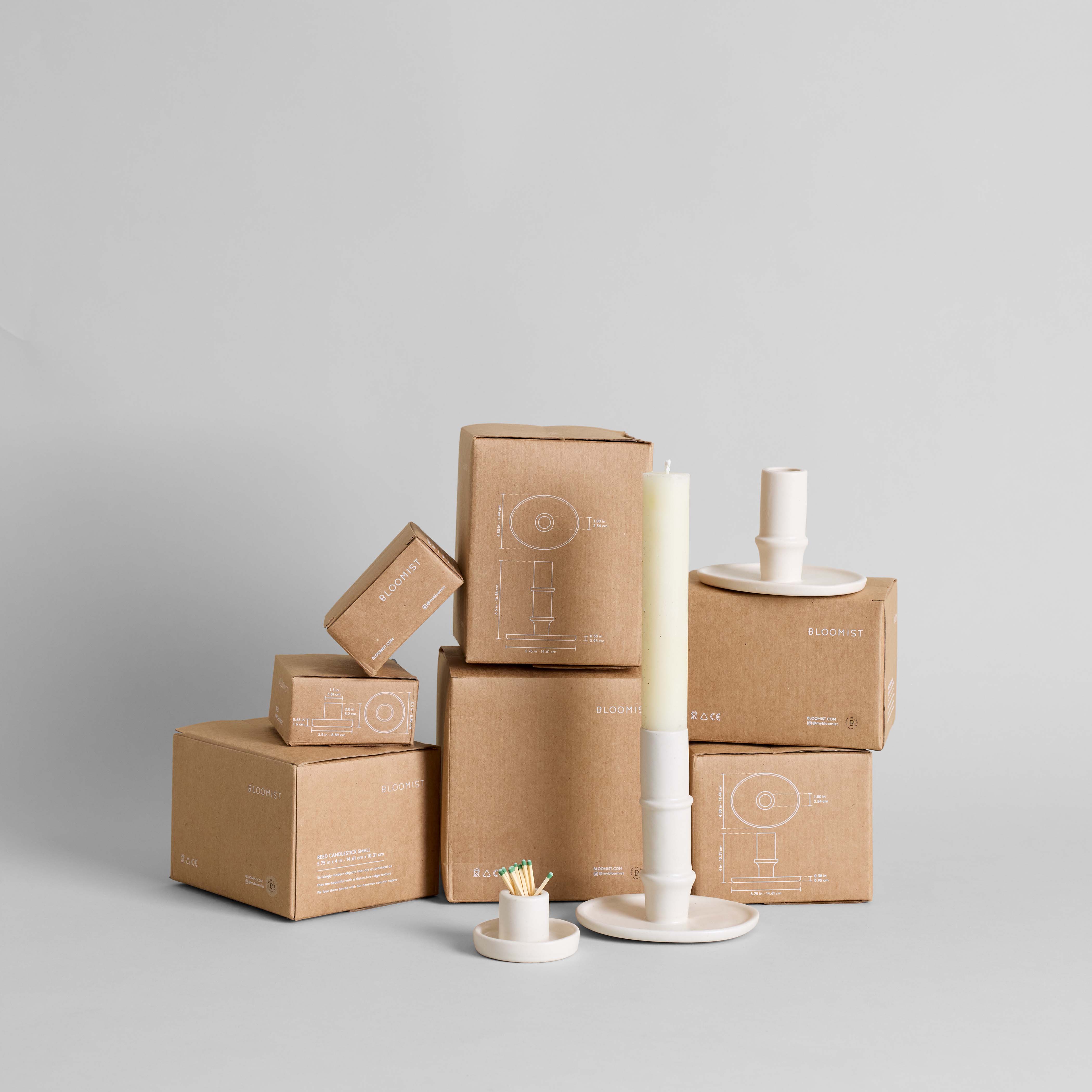 Reed Candlestick - Bloomist